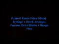 PUNTO G REMIX   LETRA Brytiago x Farruko Arcangel Nengo Flow De La Ghetto Darell
