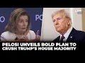 30 Seats That s My Goal Pelosi Draws A Line In The Sand Targets Trump s House Power Midterms