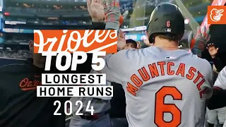 Top 5 O s Longest Home Runs of 2024 Baltimore Orioles