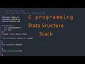 ASMR Programming - C Data structure Stack