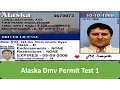 Alaska DMV Permit Test 1