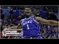 Zion Williamson scores 31 in Duke s win vs North Carolina College Basketball Highlights