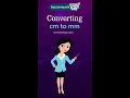 Converting cm to mm Metric Units of Length Length Unit Conversion Math