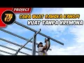 Lagu Project kanopi baja ringan masjid part 04 / pasang rangka kanopi minimalis \u0026 kuat