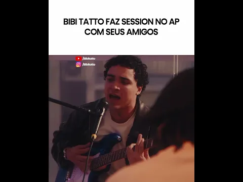 Bibi Tatto fez uma session em seu AP com seus amigos 🎶   #bibitatto #musica #pov #session