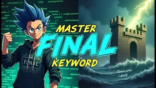 60 Master the Java final Keyword Variables Methods Classes Explained