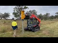 THOR HYDRAULIC POST RAMMER IS A FENCING CONTRACTOR S DREAM