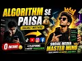 Make Money with Algorithm TikTok YouTube Instagram Facebook