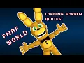FNaF World Loading Screen Quotes But They re Animated Part 1