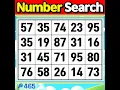 Download Lagu Number Search #465 Believe in yourself and focus.【Match | brain game  |  puzzle 】