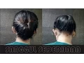 Cara Menyanggul Rambut Sendiri, Cara Menyanggul Rambut Sederhana,  Cara Menyanggul Rambut Simple