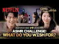 Lagu Kim Woo-bin \u0026 Suzy take the ASMR challenge | Genie, Make a Wish | Netflix [ENG SUB]