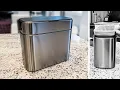 The Simple Human Compost Caddy is LUXURY for FOOD GARBAGE