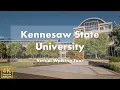 Kennesaw State University Kennesaw Campus - Virtual Walking Tour 4k 60fps