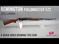 23 Remington Fieldmaster Model 572 22 S L LR RIfle - A Quick in our Photo Booth