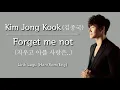 Kim Jong Kook (김종국) - Forget Me Not (지우고 아플 사랑은..) | Lirik Lagu