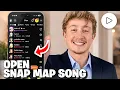 How To Open A Snap Map Song In Spotify - Full Guide