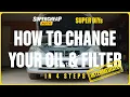 How to Change your Engine Oil Filter - SUPER DIYs