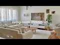 aesthetic cozy living room makeover pinterest style inspired