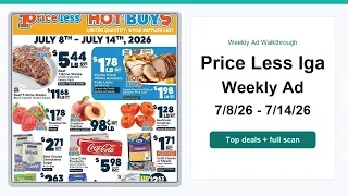 Price Less Iga Weekly Ad 26 - 26 Top Deals