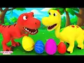 Lagu Bahagia - Lagu Telur Kejutan - Lagu Dinosaurus | Bum Bum Kids Bahasa Indonesia - Lagu Anak Anak