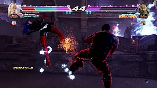 tekken 7 nina vs king