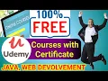 Web Devolvement Java HTML 13More free udemy courses with certificate