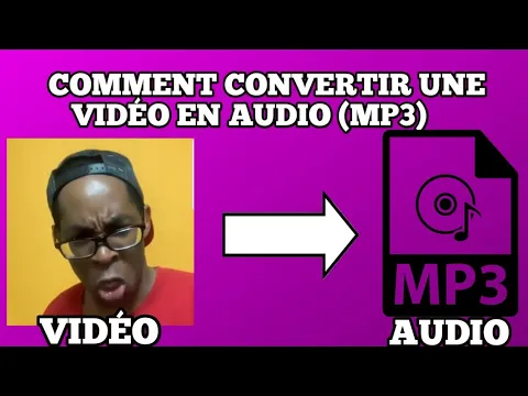 Download MP3 Comment convertir une vidéo en audio mp3| extraire le son