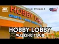 Hobby Lobby Store Walk 4K Full Walkthrough Home Decor Ideas