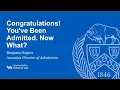 Congrats Youve Been Admitted Now What