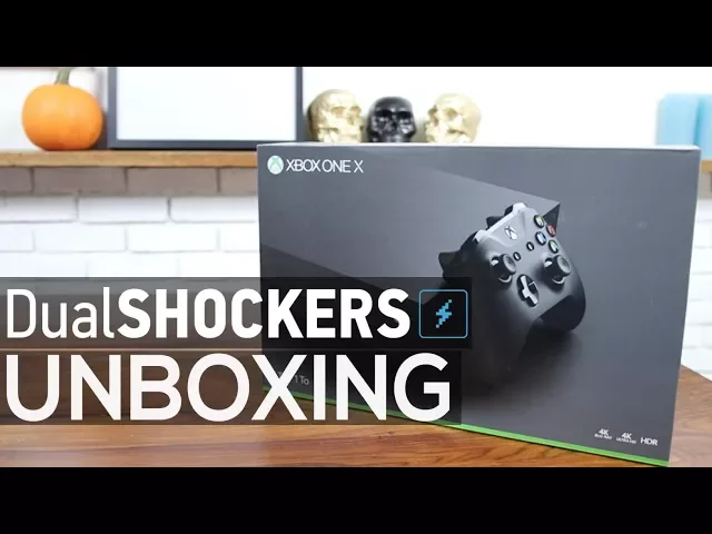 XBOX ONE X:  UNBOXING THE WORLD'S MOST POWERFUL CONSOLE