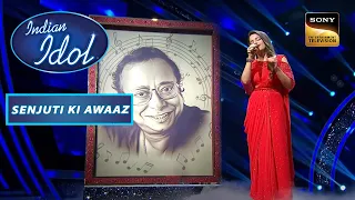 kya janu sajan performance judges spellbound indian idol s13 senjuti ki awaaz