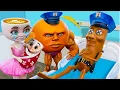 Download Lagu Great Sacrifice: Dad Tung Tung Tung Sahur  is HERO! 👮✨| Funny Brainrot Animation