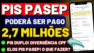 PIS PASEP 2023! Pis Duplo 2,7 Milhões De Trabalhadores Vão Ter Direito - CPF Com Divergência