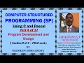 Computer Structured Programming In C and Pascal Part 4 of 37 Program Development Life Cycle