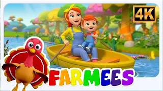 Rema rema rema tu bote | Canción divertida para aprender para niños