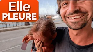 Des larmes aux rires , mes parents partent , les copains débarquent ( voilier Coraille II  )