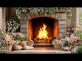 Easter Fireplace Ambience Easter Wallpaper Easter Party Background Easter Bunny Easter Eggs