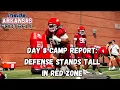 DAY 8 CAMP REPORT Defense Impresses In Red Zone AJ Hill Showing Progress