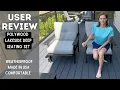 Watch BEFORE Buying this Polywood Lakeside Deep Seating Set