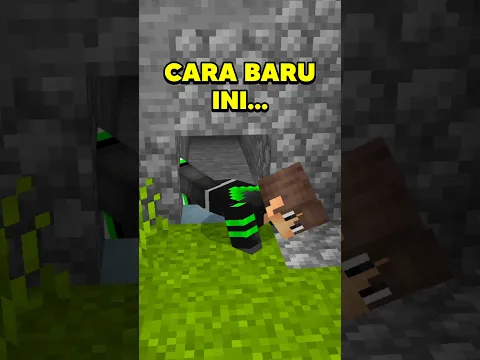 MEMPERMUDAH Masuk 1 BLOCK di Minecraft! #minecraft #minecraftshorts