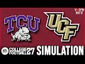 TCU vs UCF - Week 4 Simulation College Football 27