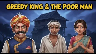 greedy king u0026 poor man moral stories in english life lesson learn english animated stories