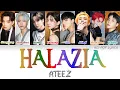 ATEEZ - HALAZIA Colour Coded Eng