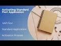 Step by Step Guide to Activate Standard Fiori App SAPUI5 Fiori Training contact eduoceans com