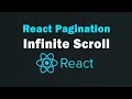 React Pagination - Infinite Scroll with React Hooks