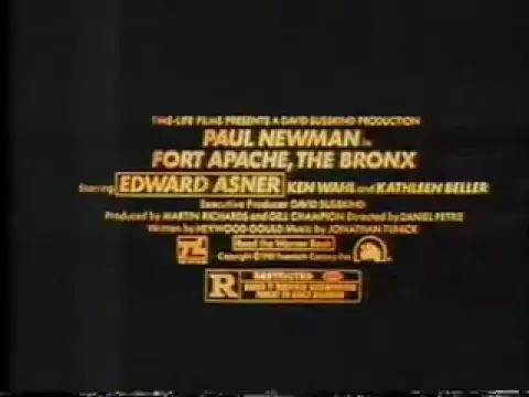 Fort Apache The Bronx 1981 TV trailer