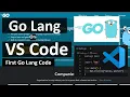 How to Install Run Go Lang in VS Code on Windows 11 Learning A-Z