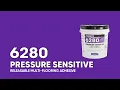 ROBERTS 6280 Pressure Sensitive Releasable Multi-Flooring Adhesive