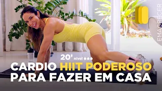 HIIT seca gordura em casa - pernas e braços tonificados - Carol Borba